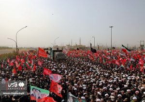 قم در چهارمین روز بدرقه رهبر شهید، میزبان خیل عاشقان بود