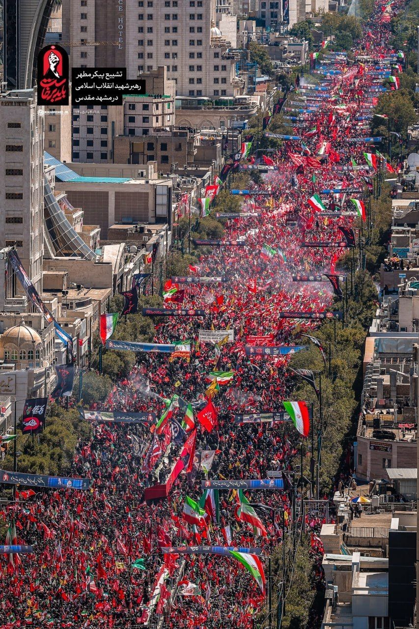 تشییعی در مقیاس تاریخ؛ برآورد حضور ۴۳ میلیون نفر