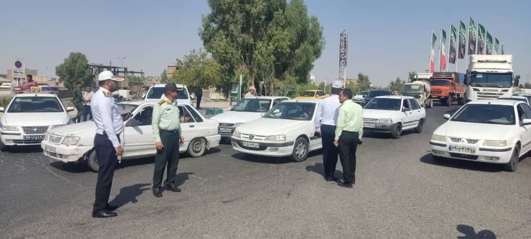 حضور میدانی پلیس انتظامی سیرجان و کرمان در شریان حیاتی جنوب