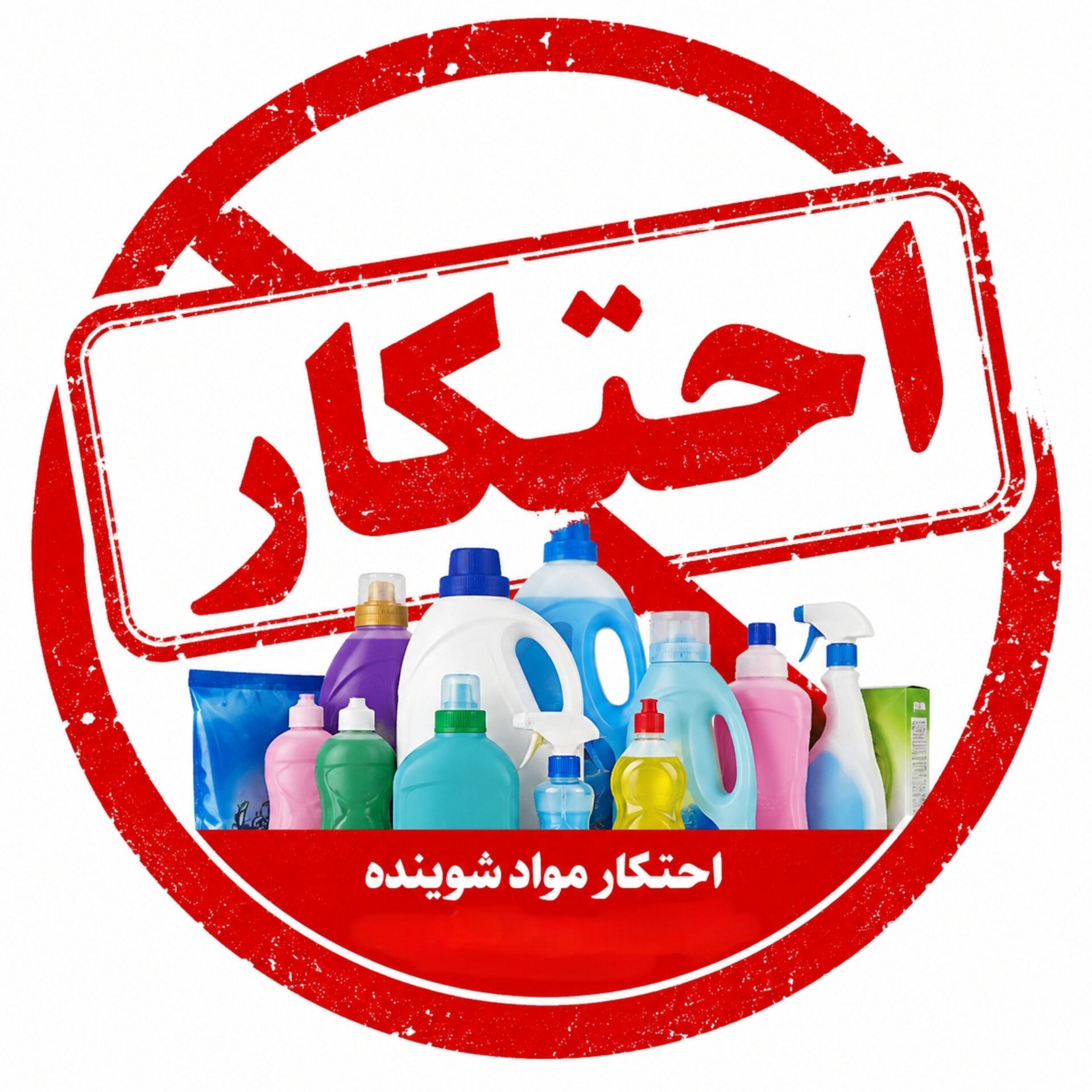 کشف ۱۸۰ میلیارد ریال مواد شوینده احتکاری در سیرجان