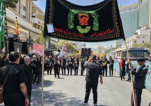 عزاداری هیئت امام رضا(ع) زیدآباد در مشهد
