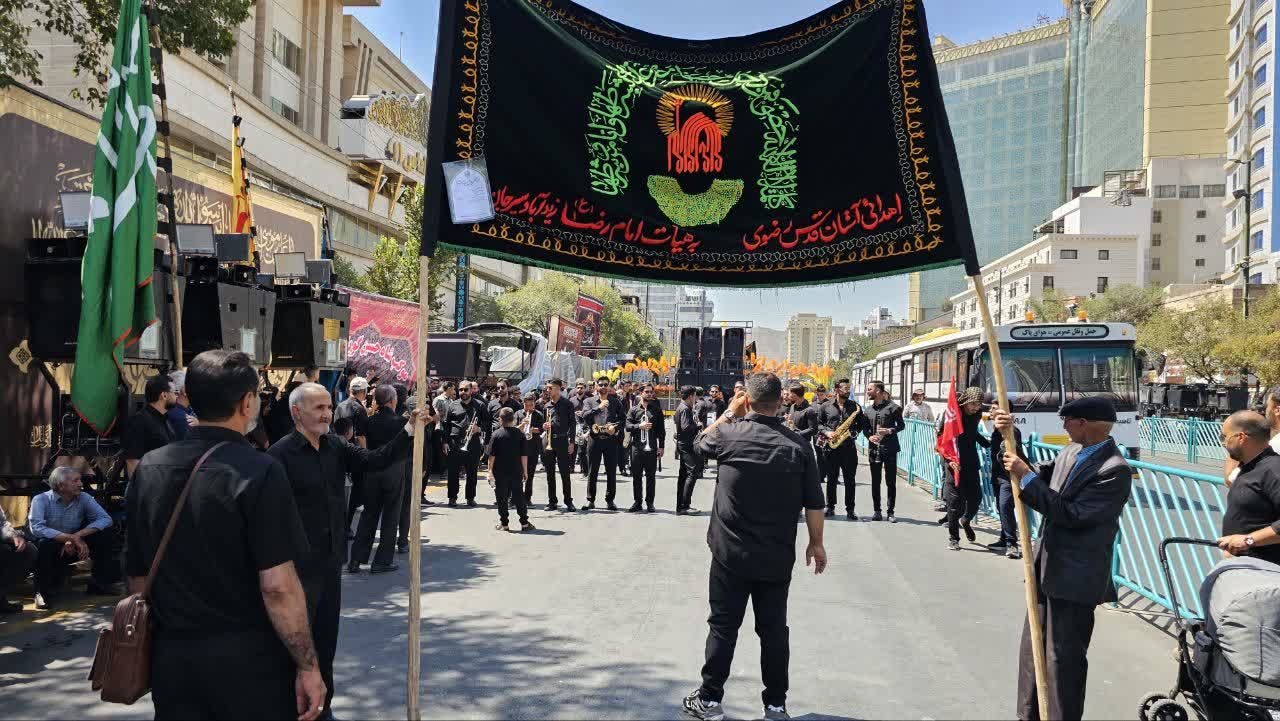 عزاداری هیئت امام رضا(ع) زیدآباد در مشهد