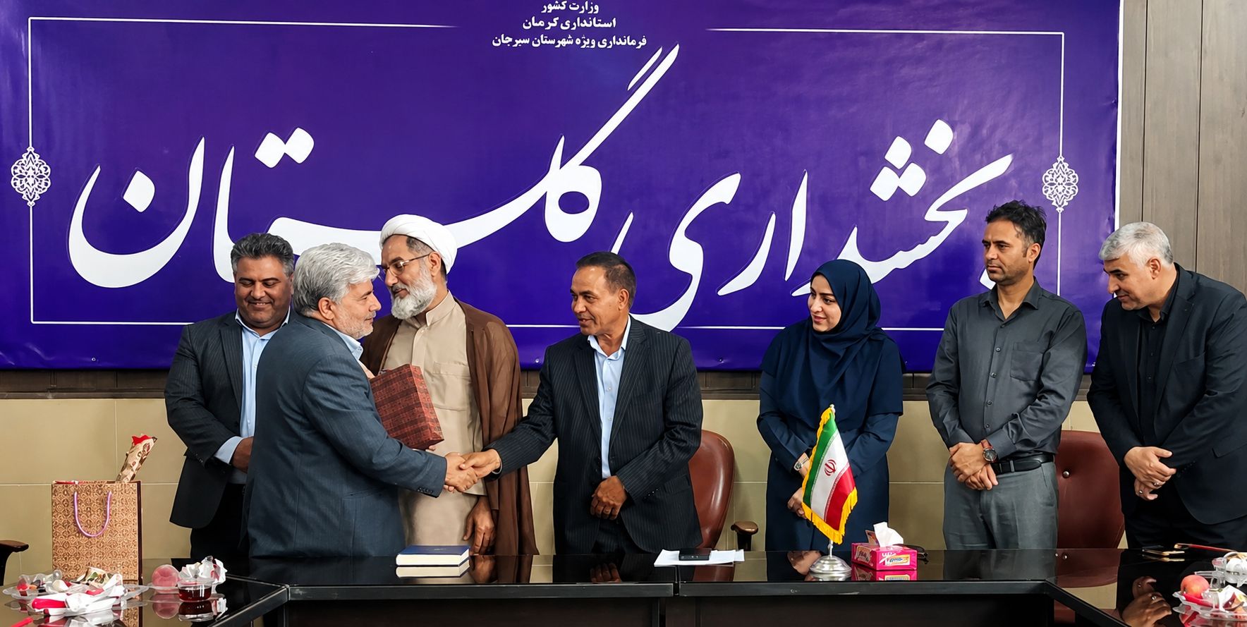 تجلیل از خبرنگاران سیرجان در بخش گلستان برگزار شد