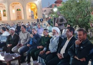 دورهمی صمیمانه آزادگان سیرجان در عمارت تاریخی صدر