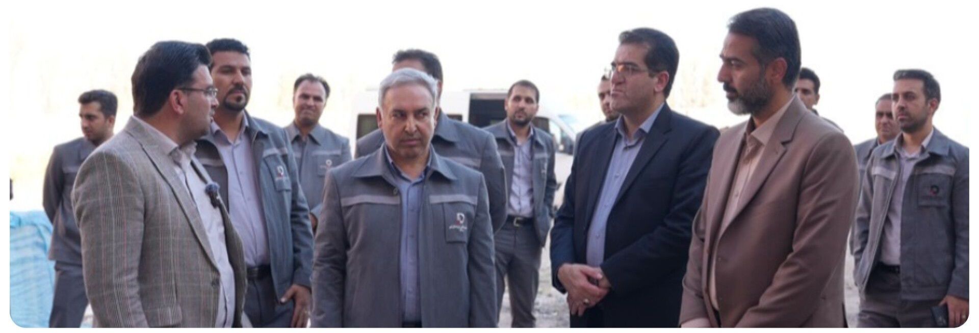 بازدید مسئولان سیرجان از پروژه‌های مسئولیت اجتماعی گل‌گهر
