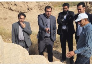 کارشناسان تخت جمشید برای حفاظت از منبر سنگی سیرجان اعزام شدند